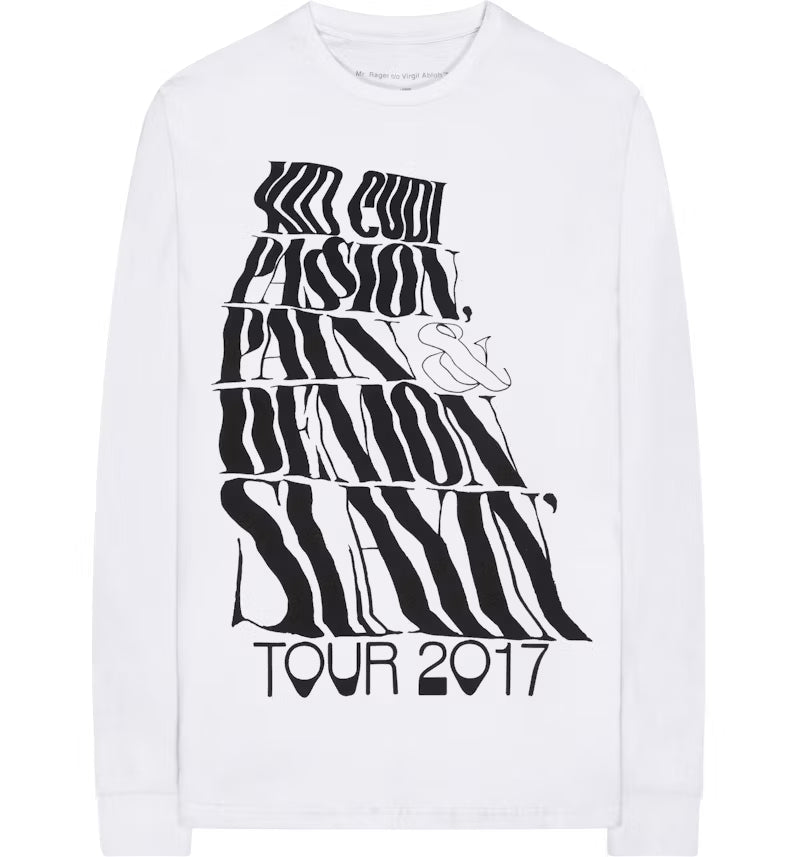 Kid Cudi x Virgil Abloh Mr. Rager II Longsleeve White Men's