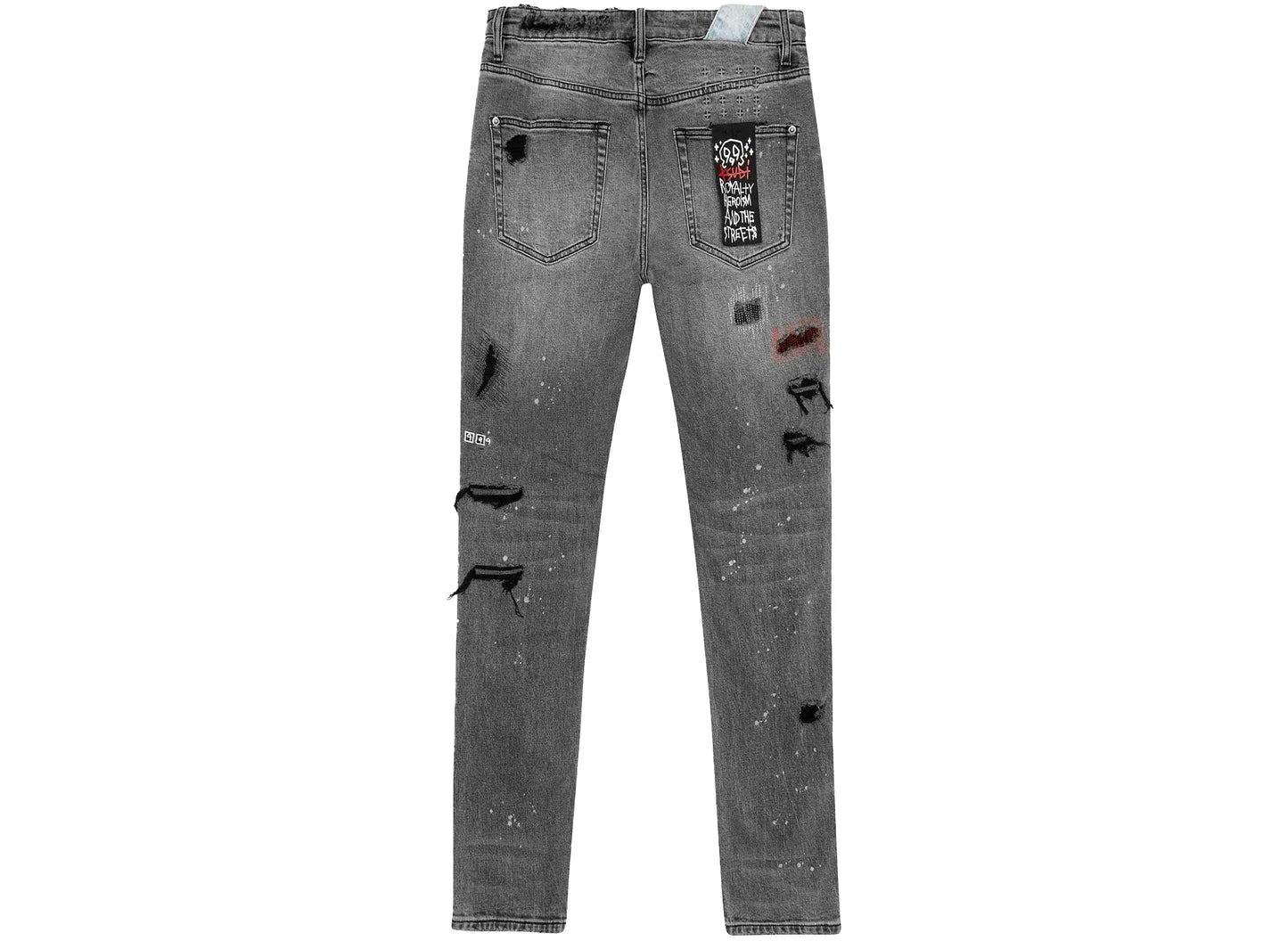 Ksubi x Juice WRLD 999 Chitch Jeans Thrashed Devil