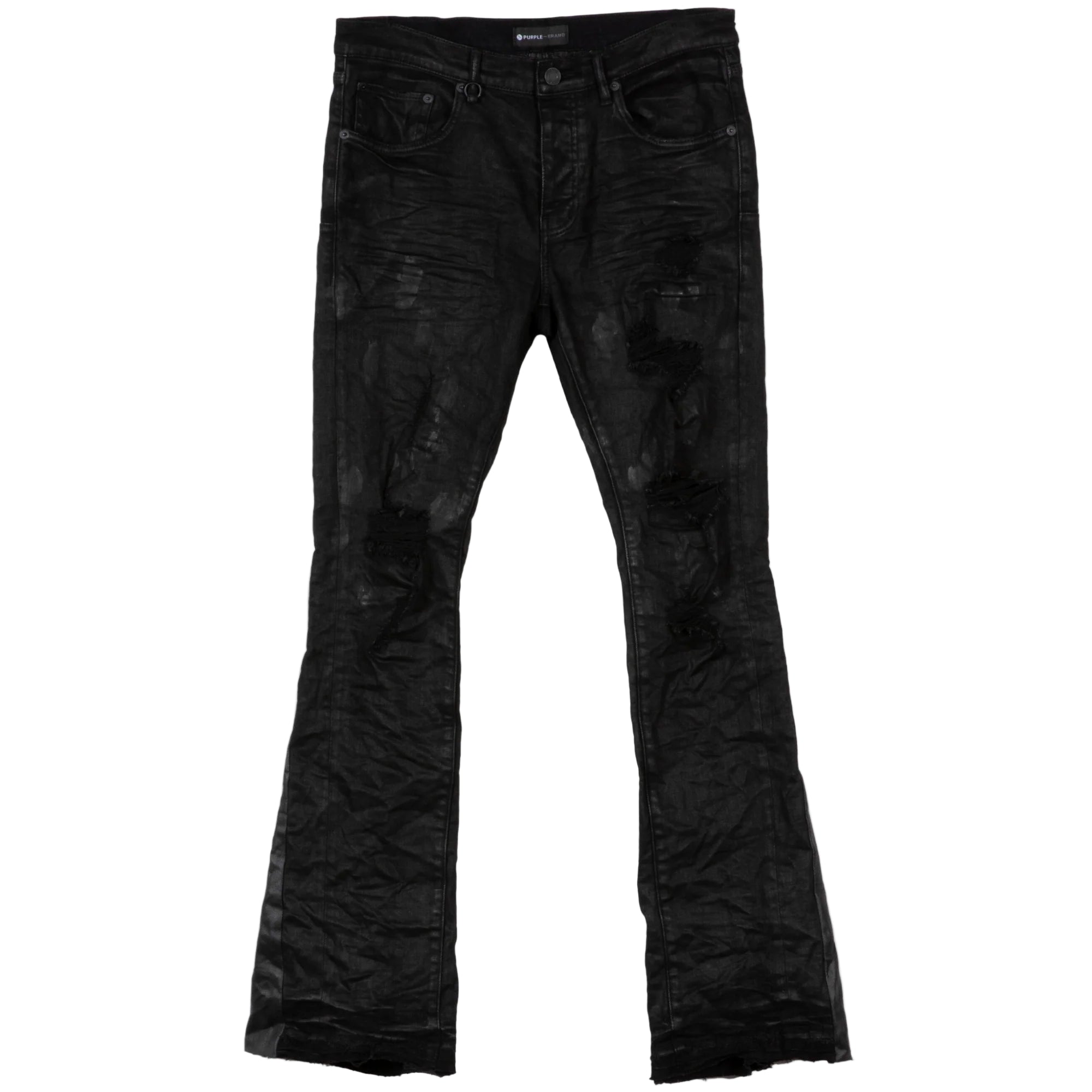 Purple Brand Double Pannel Blowout Flare Jeans-Empxre Boutique