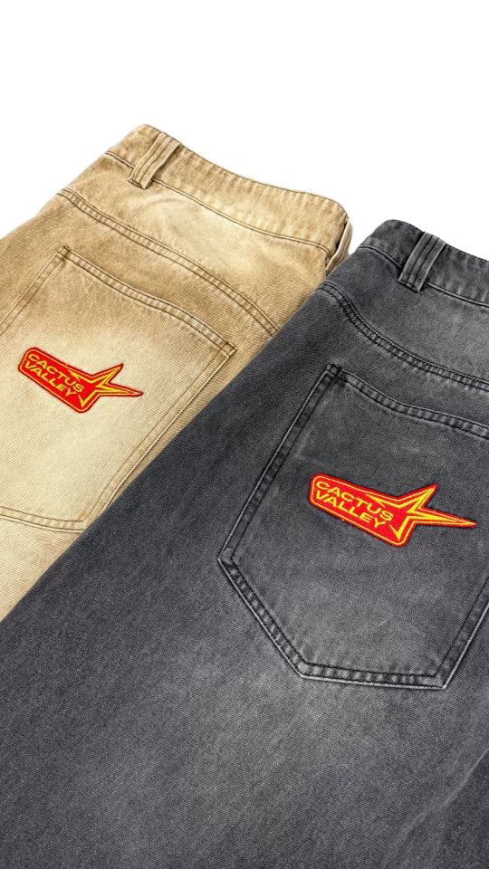 AZVA Studios Rest Stop Jeans Black-Empxre Boutique