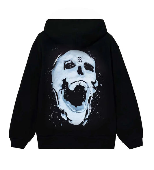 Revenge Snowfall Hoodie Black-Empxre Boutique