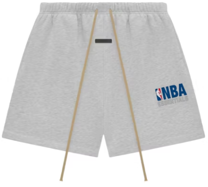 Fear of God Essentials x NBA Sweatshorts Light Heather-Empxre Boutique