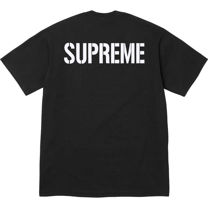Supreme World Famous Tee Black