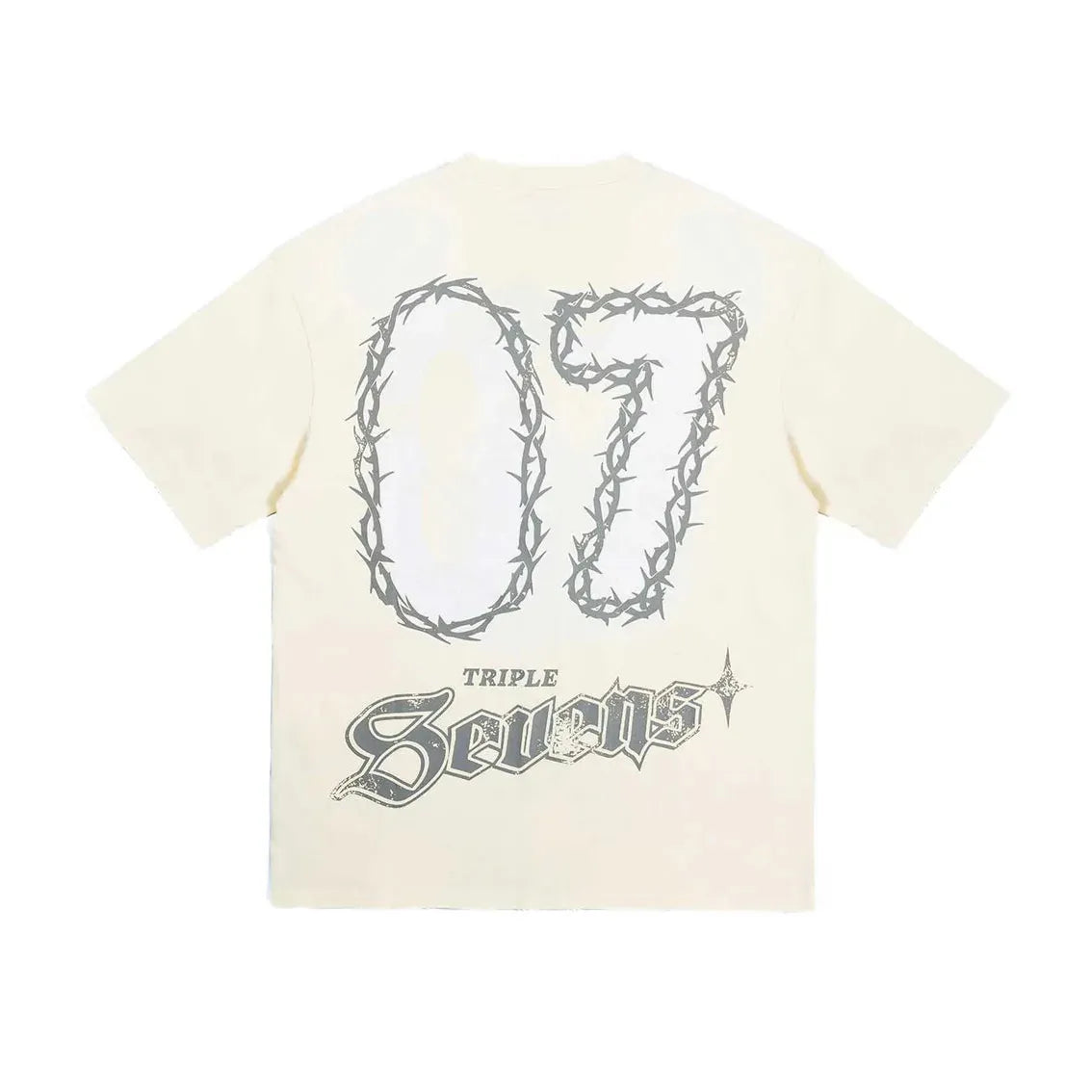 Triple Sevens NY Savior Tee Cream-Empxre Boutique