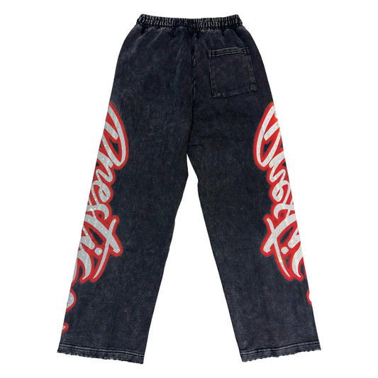 Prestige Angel Sweatpants Black Red