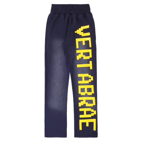 Vertabrae C-2 Sweatpants Navy/Yellow-Empxre Boutique