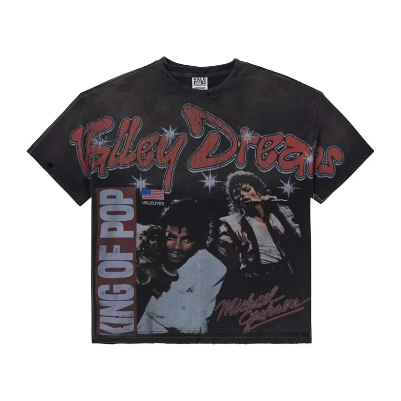 Vale Forever Thriller Michael Jackson Tee Black-Empxre Boutique