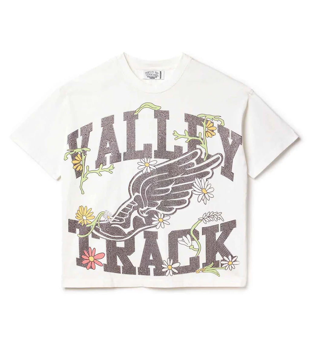 Vale Forever Bling Tee White-Empxre Boutique