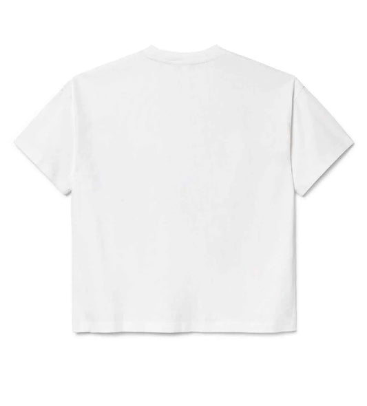Vale Forever Polo Bling Tee White-Empxre Boutique