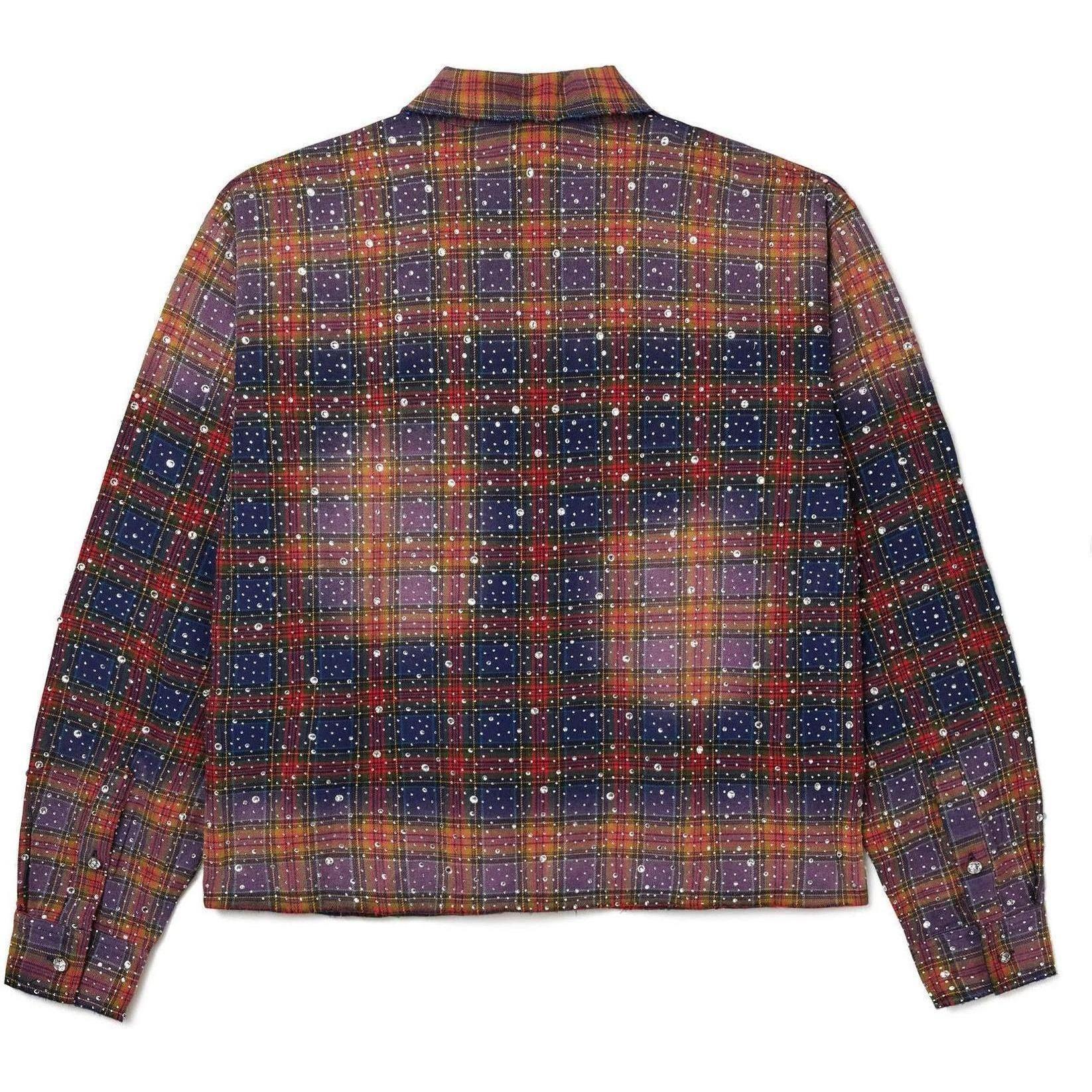 Vale Forever Purple Fever Flannel Purple-Empxre Boutique