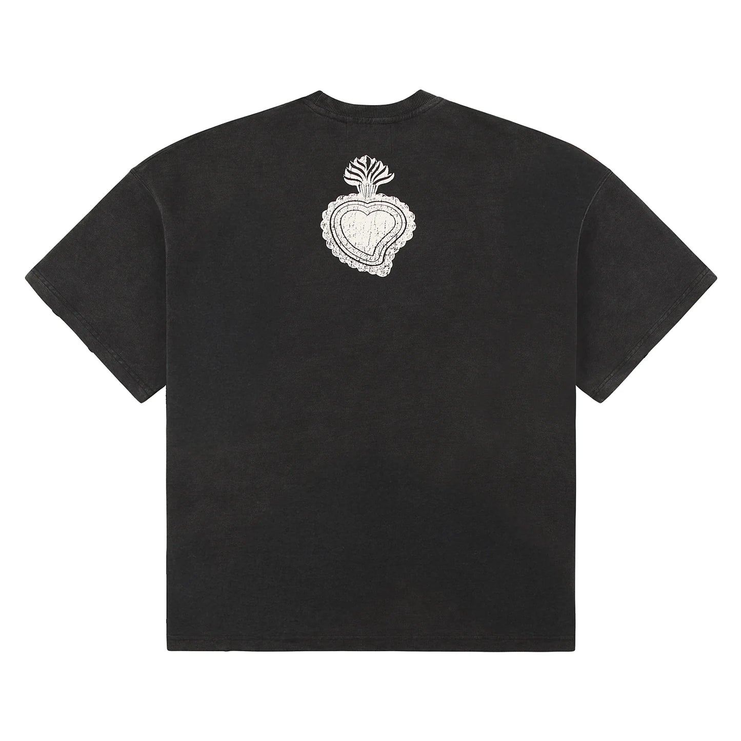 When Smoke Clears Off Black/Bone Diamond Tee-Empxre Boutique