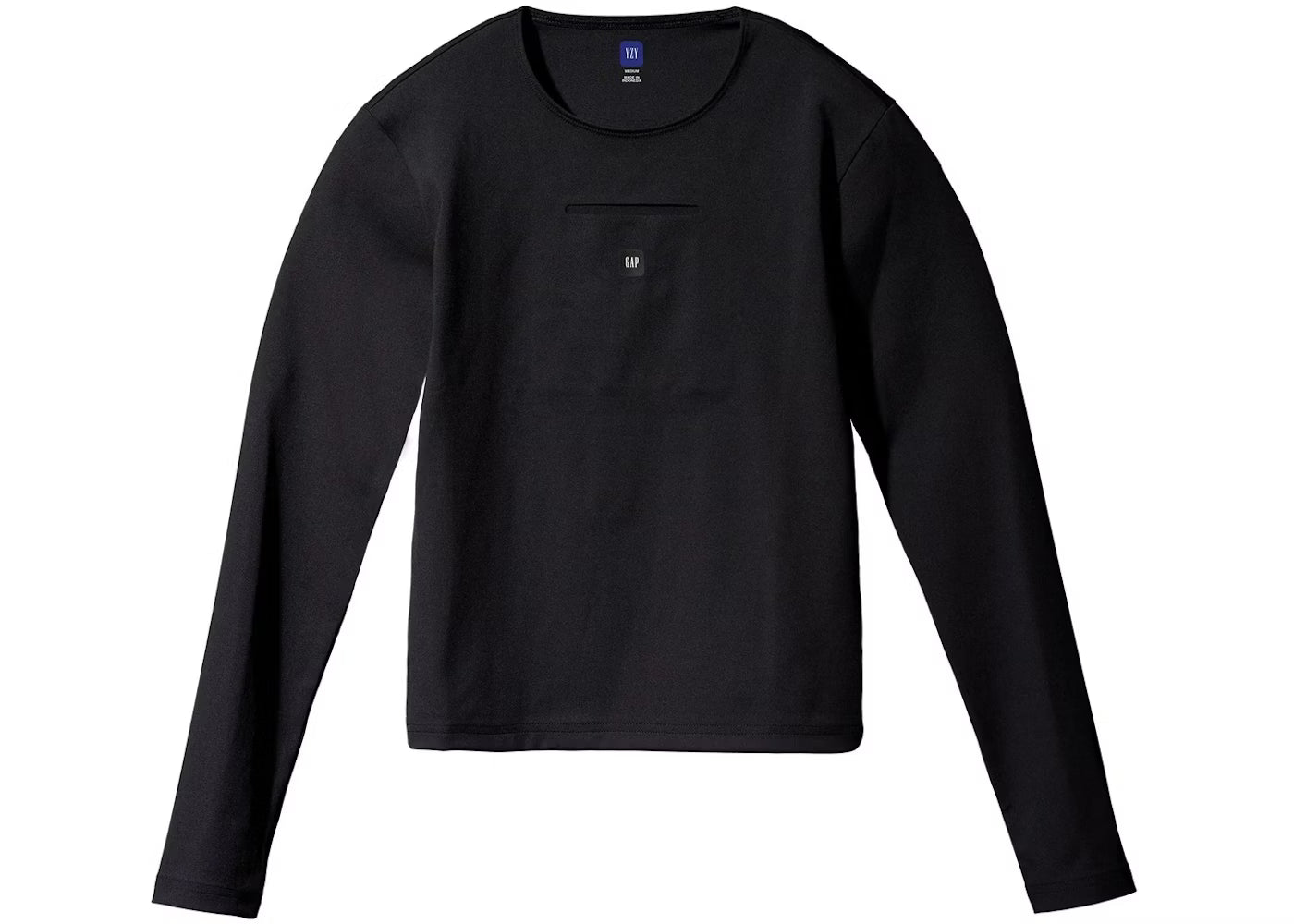 YEEZY Gap Longsleeve Black Womens Second Skin
