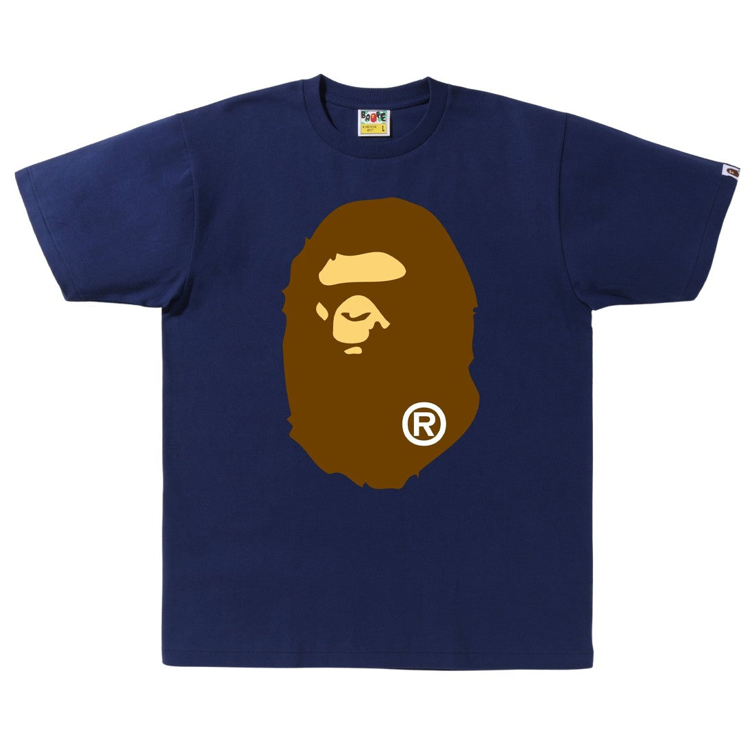 BAPE BIG APE HEAD TEE Navy-Empxre Boutique
