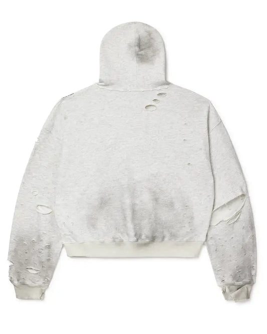 Vale Forever Big Chain Hoodie White-Empxre Boutique