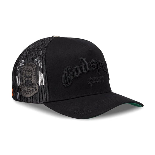 Godspeed Forever Trucker Hat Vanta Black-Empxre Boutique