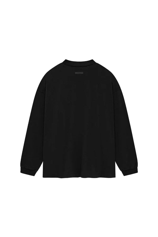 Essentials Jersey Longsleeve Tee Black-Empxre Boutique