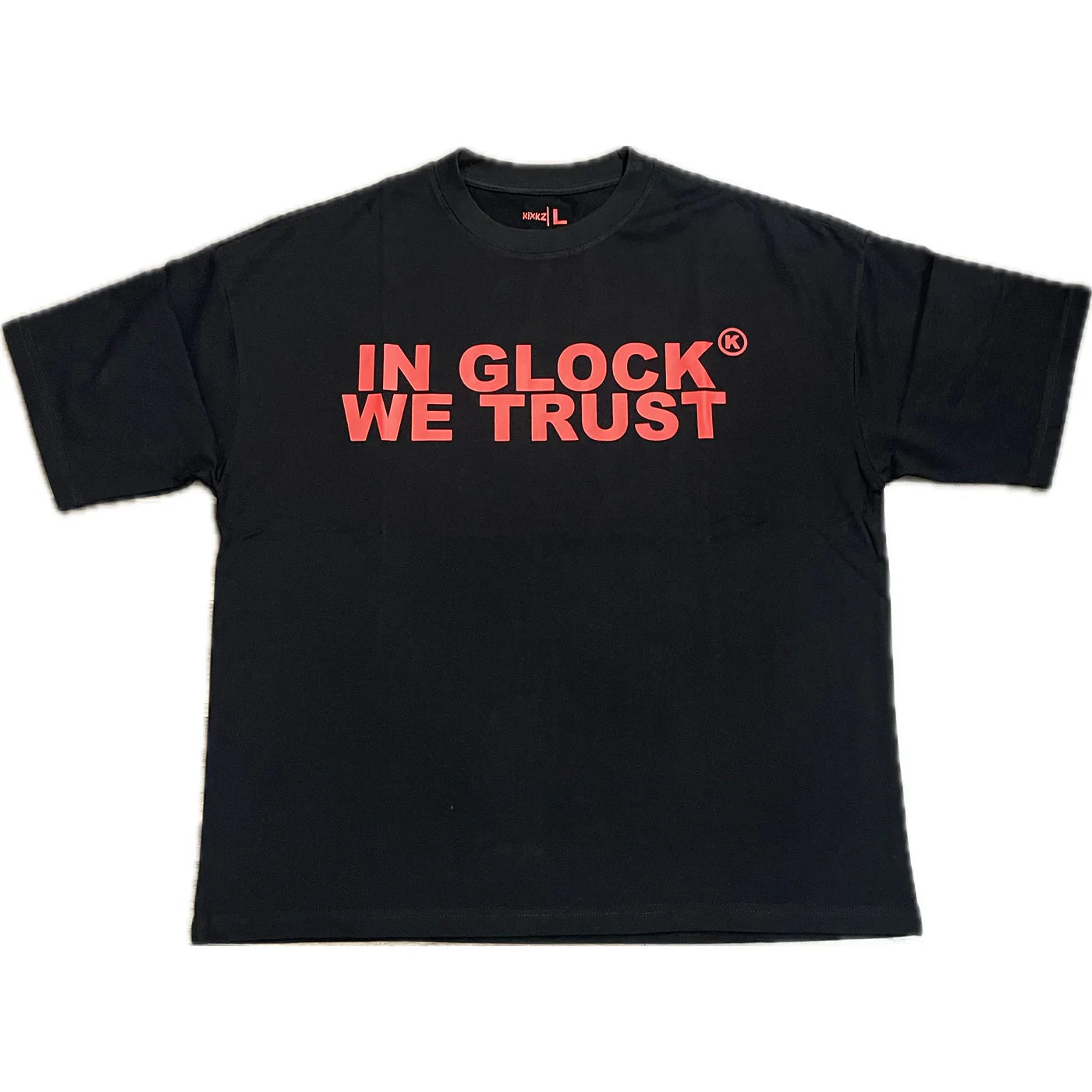 Kixkz Clothing In Glock We Trust Tee Black/Red-Empxre Boutique