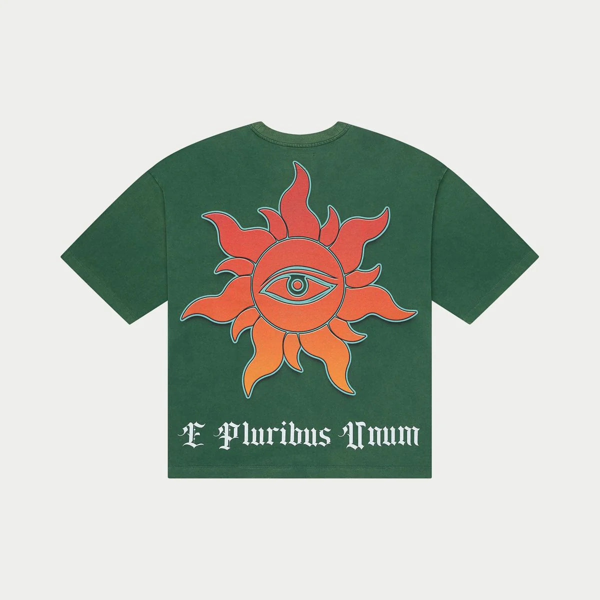 Godspeed On The Run Tee Green