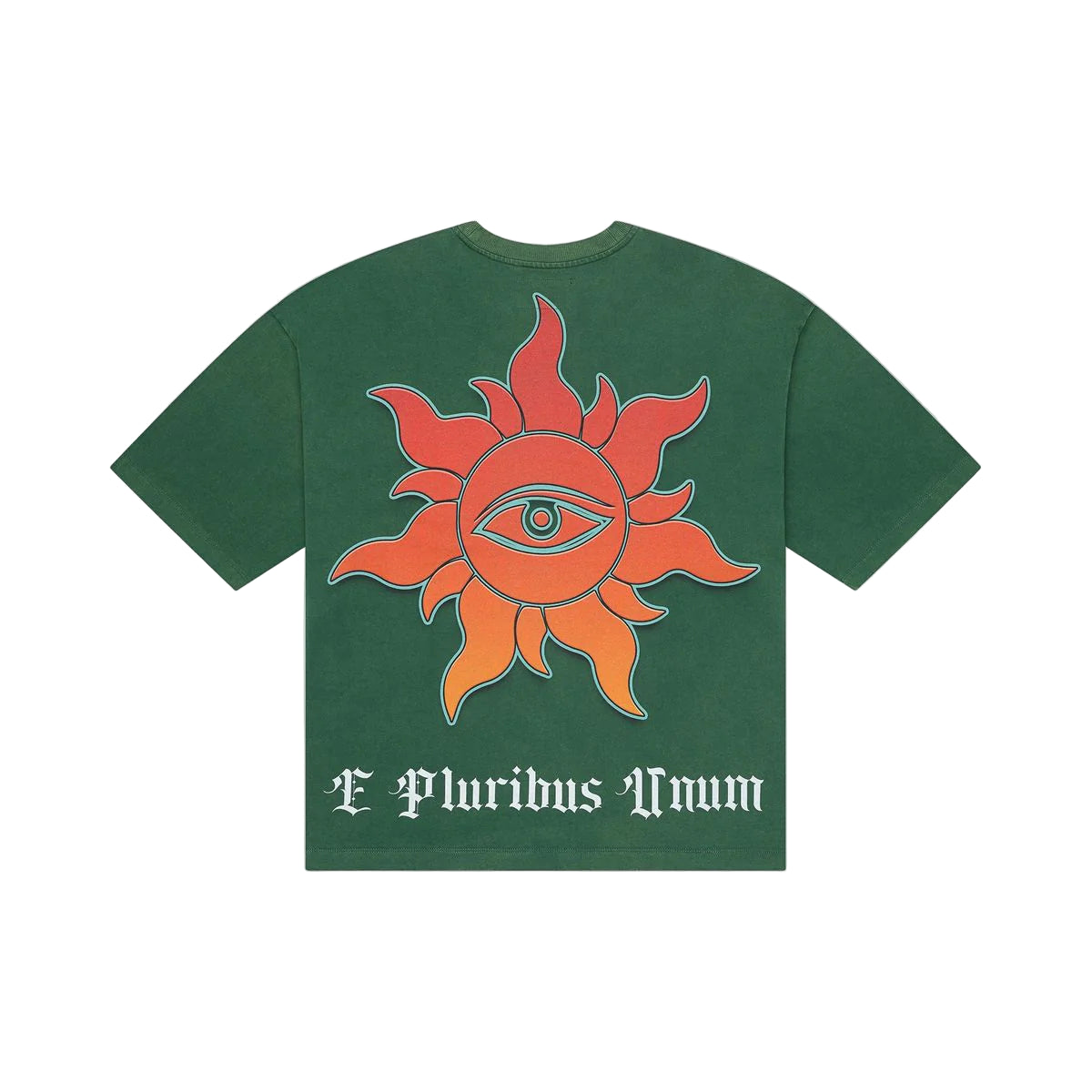 Godspeed On The Run Tee Green-Empxre Boutique