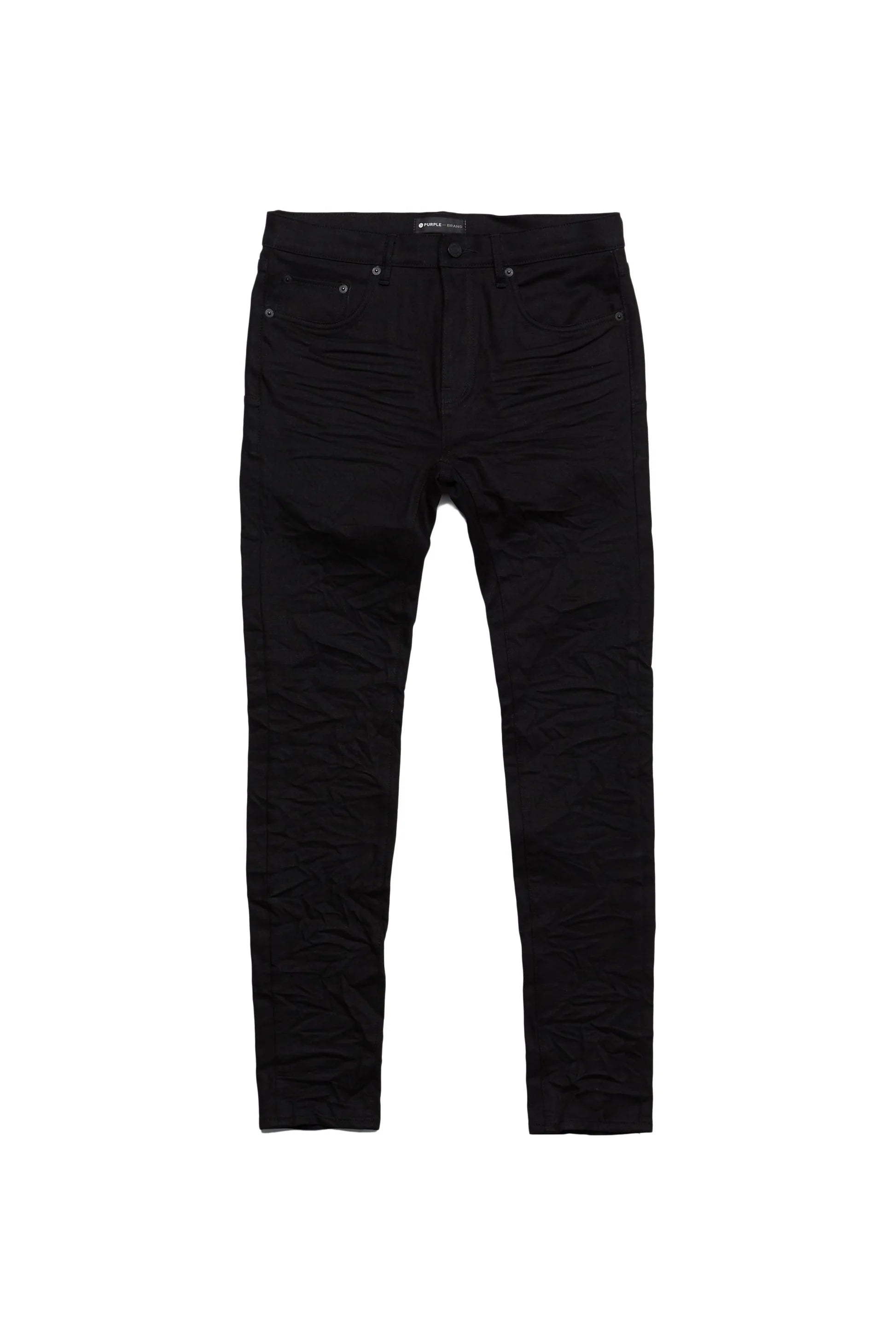 Purple Brand Black Raw Jeans-Empxre Boutique