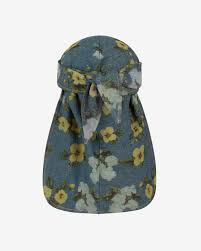 Denim Tears Cotton Fleur De-Lis Denim Durag-Empxre Boutique