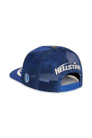 Hellstar Big Logo Trucket Hat Blue SNAPBACK-Empxre Boutique