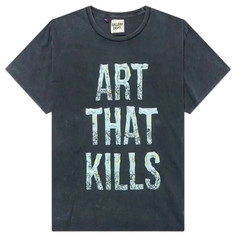 Gallery Dept Broken ATK Tee Vintage Black