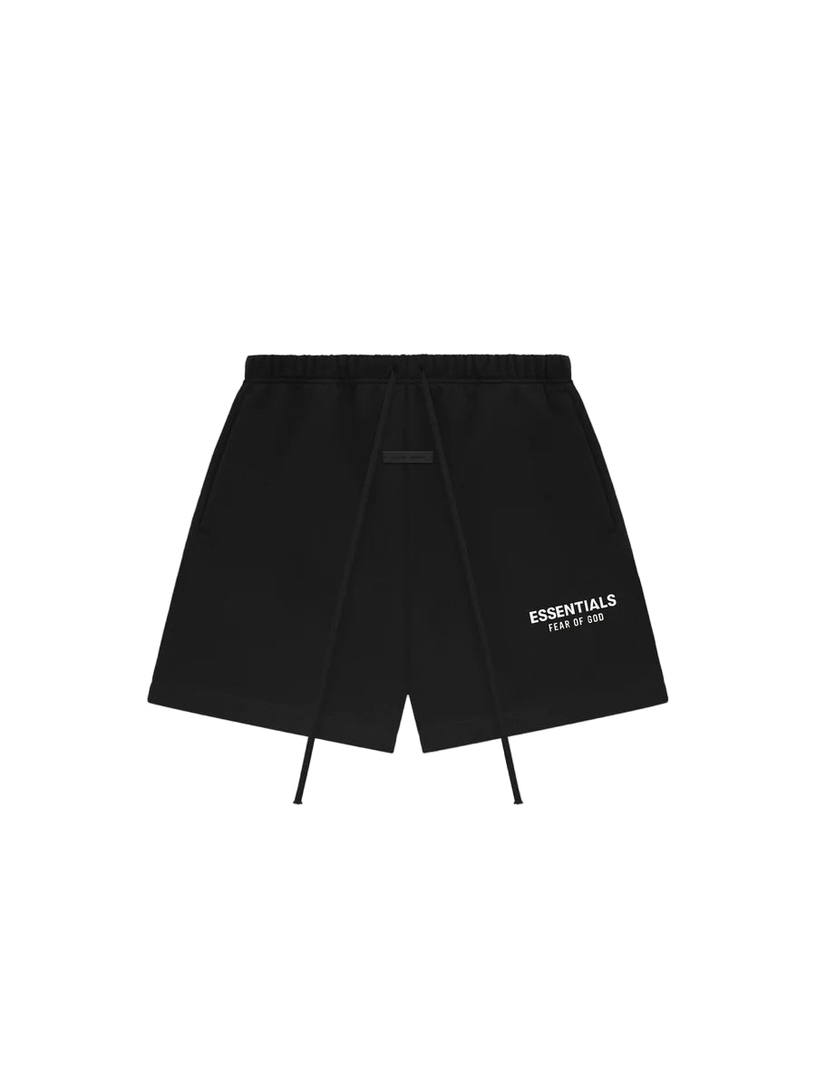 Essentials Classic Sweatshort Jet Black-Empxre Boutique