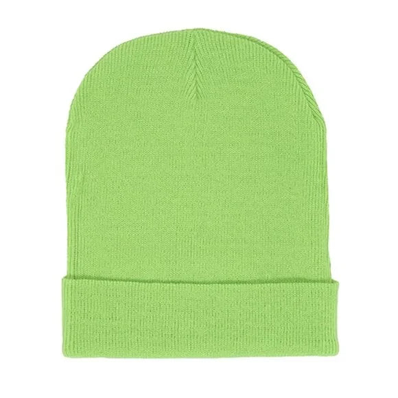 Sp5der Web Rhinestone Beanie Green