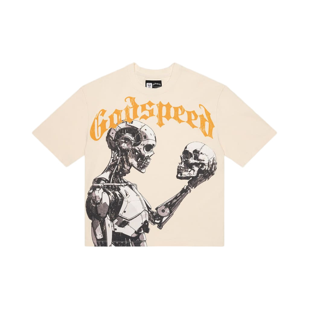 Godspeed Mankind VS AI Tee Yellow-Empxre Boutique