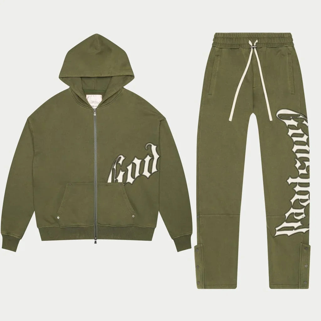 Godspeed OG Logo Sweatsuit V2 Olive