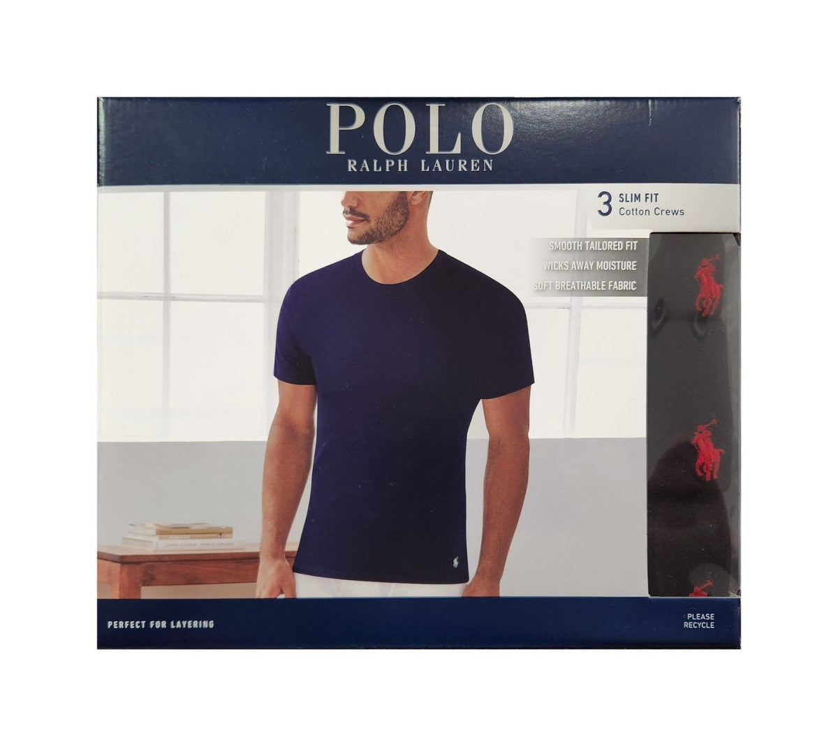 Polo Ralph Lauren 3 Pack Tee Black