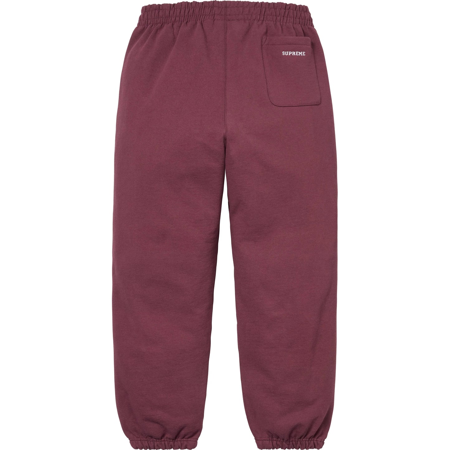 Supreme S Logo Sweatpants Maroon