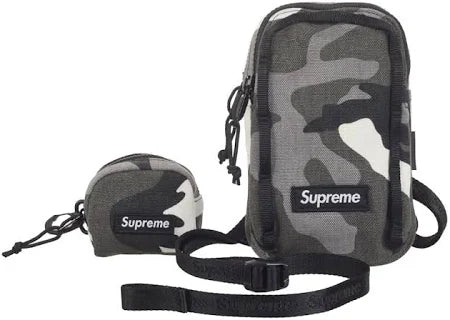 Supreme Camera Bag + Mini Pouch Snow Camo