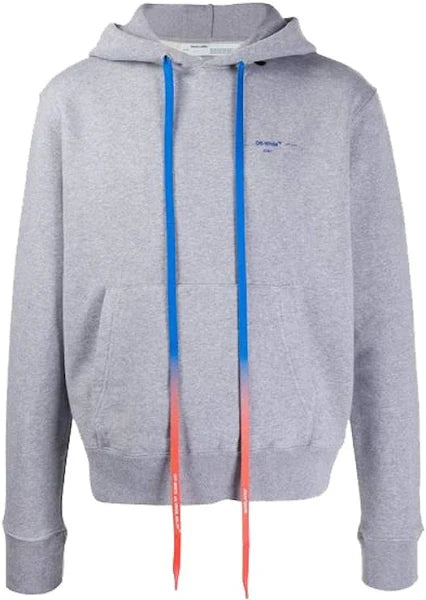 Off White 2020 Blue Diagnol hoodie-Empxre Boutique