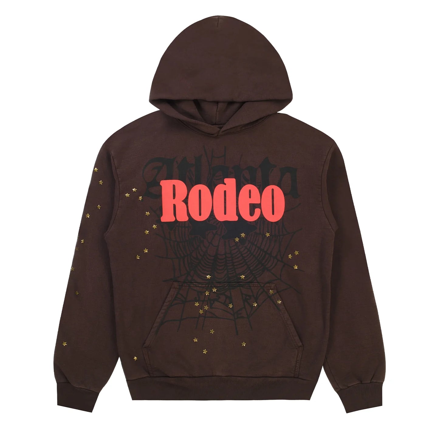Travis Scott Cactus Jack x Sp5der Days Before Rodeo Hoodie Brown