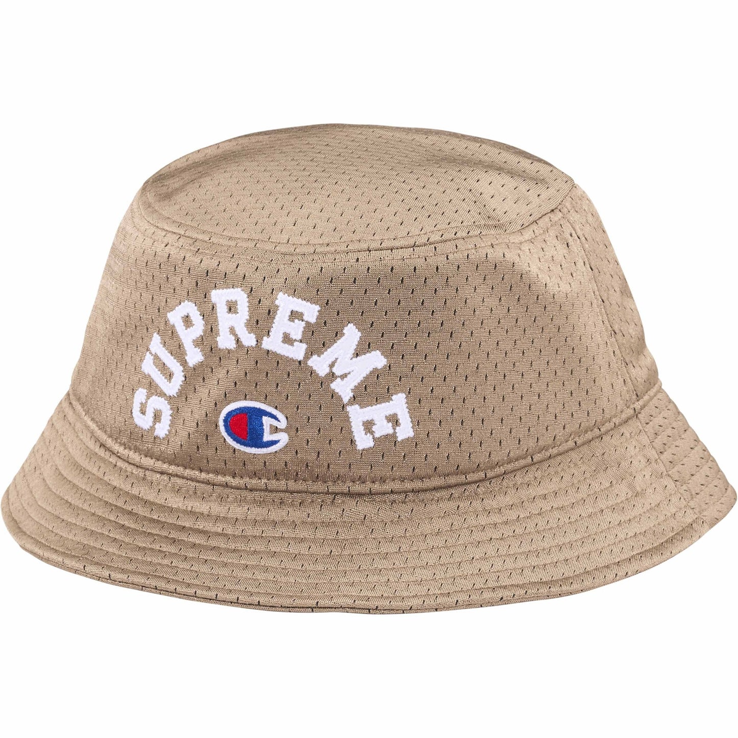 Supreme x Champion Mesh Bucket Hat Tan (Pre-Owned)