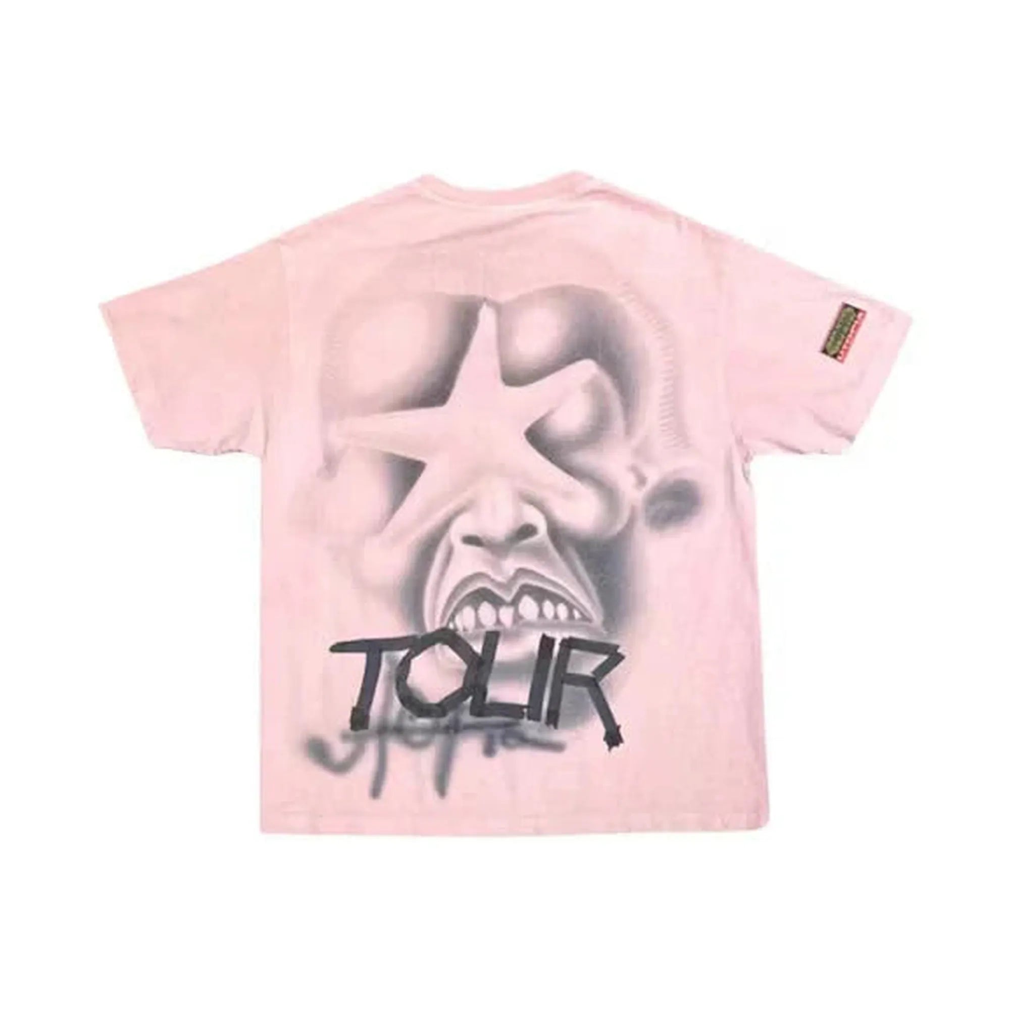 Travis Scott Utopia Circus Maximus Pink Star Tee Pink-Empxre Boutique
