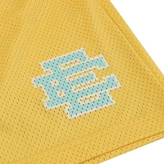 Eric Emanuel EE Basic Short Yellow with Baby Blue-Empxre Boutique