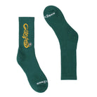 Godspeed New Age Logo Sock Green Yellow