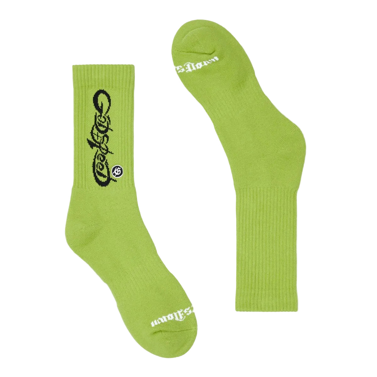 Godspeed New Age Logo Sock Lime