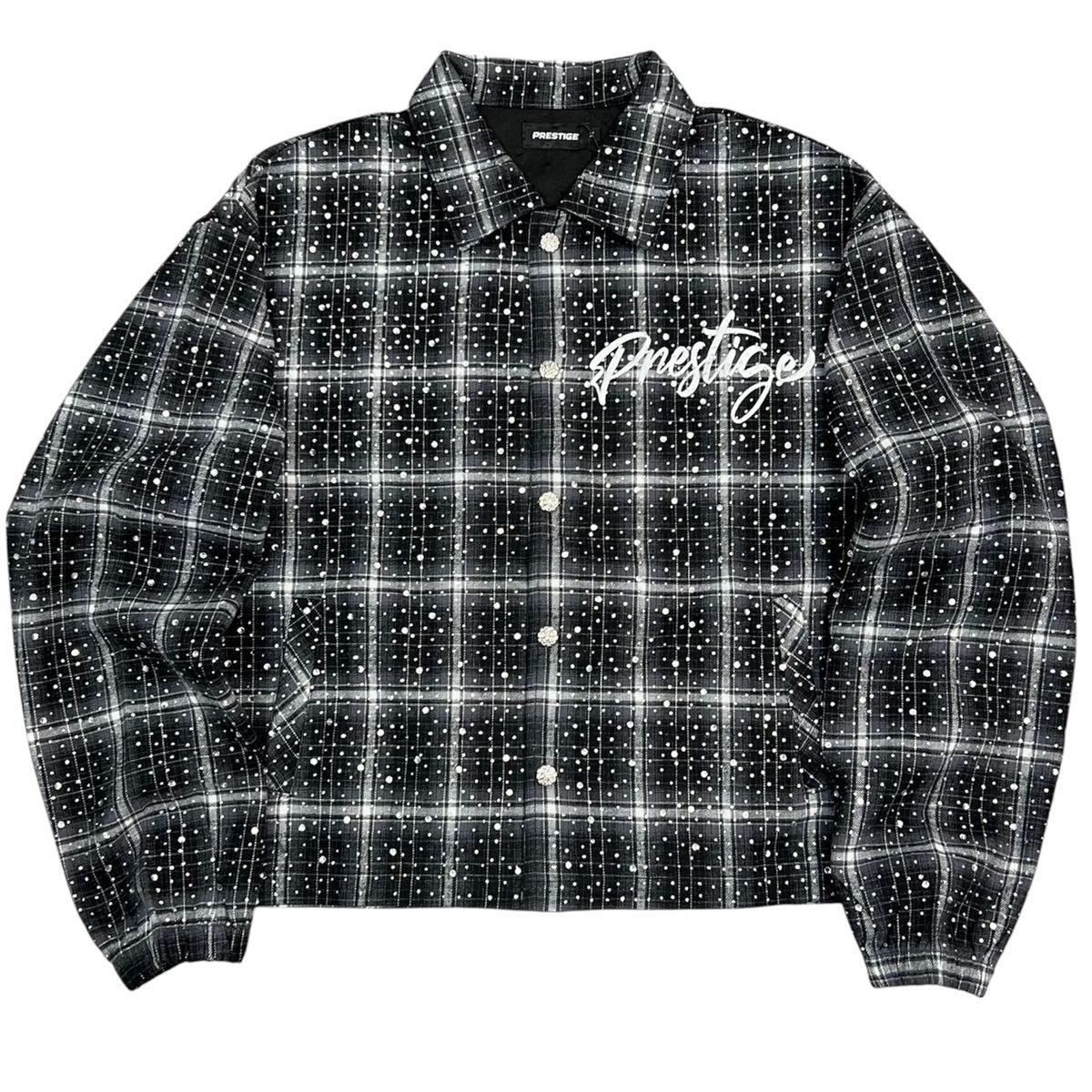 Prestige Prime Fannel Jacket Black – Empxre Boutique
