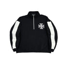 Mixed Emotion Black Quarter Hoodie