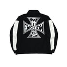 Mixed Emotion Black Quarter Hoodie