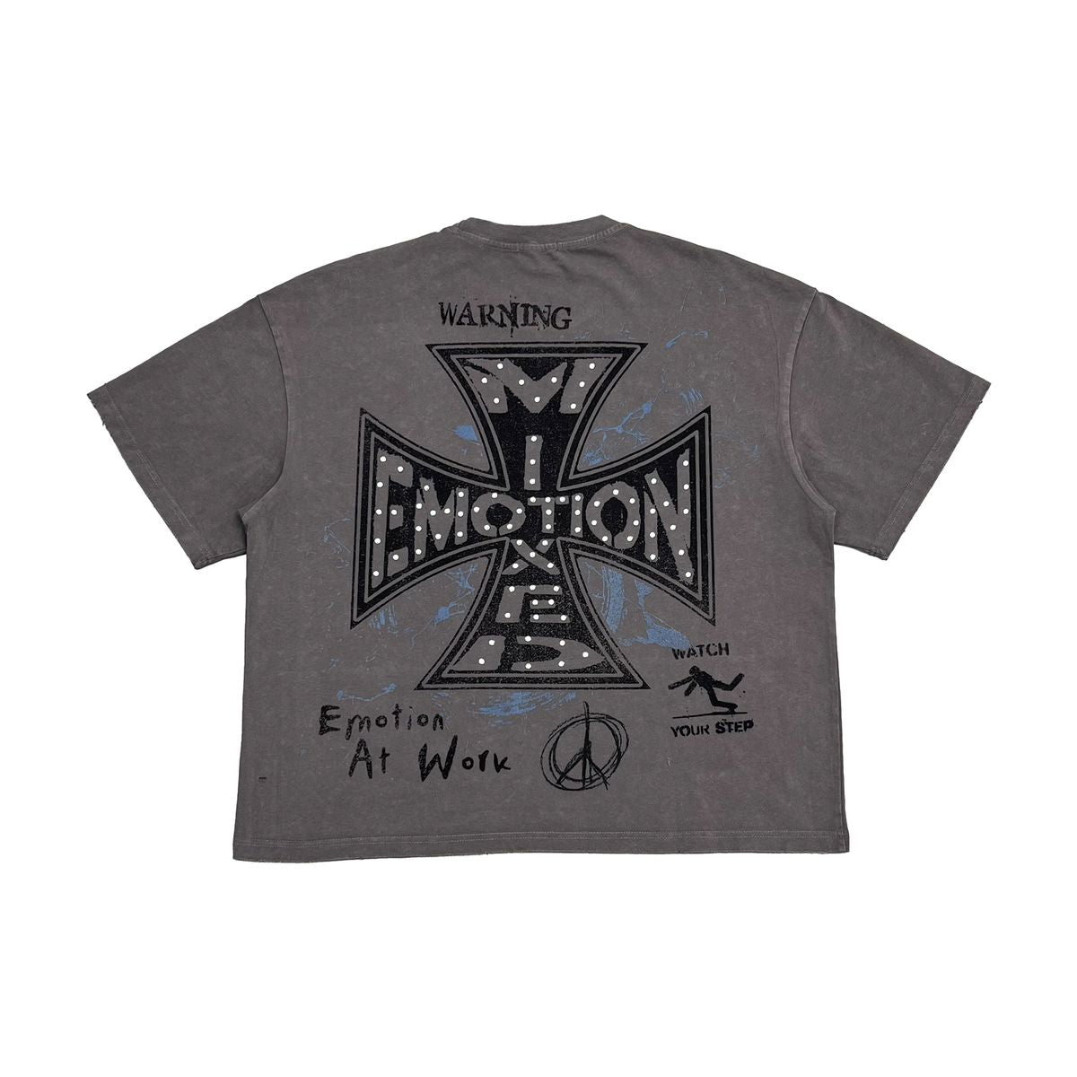Mixed Emotion Grey Friends Tee