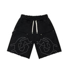 Godspeed Carpenter Distressed Shorts Black