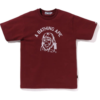 BAPE Archive Graphic Tee Burgundy