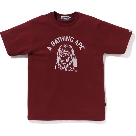 BAPE Archive Graphic Tee Burgundy