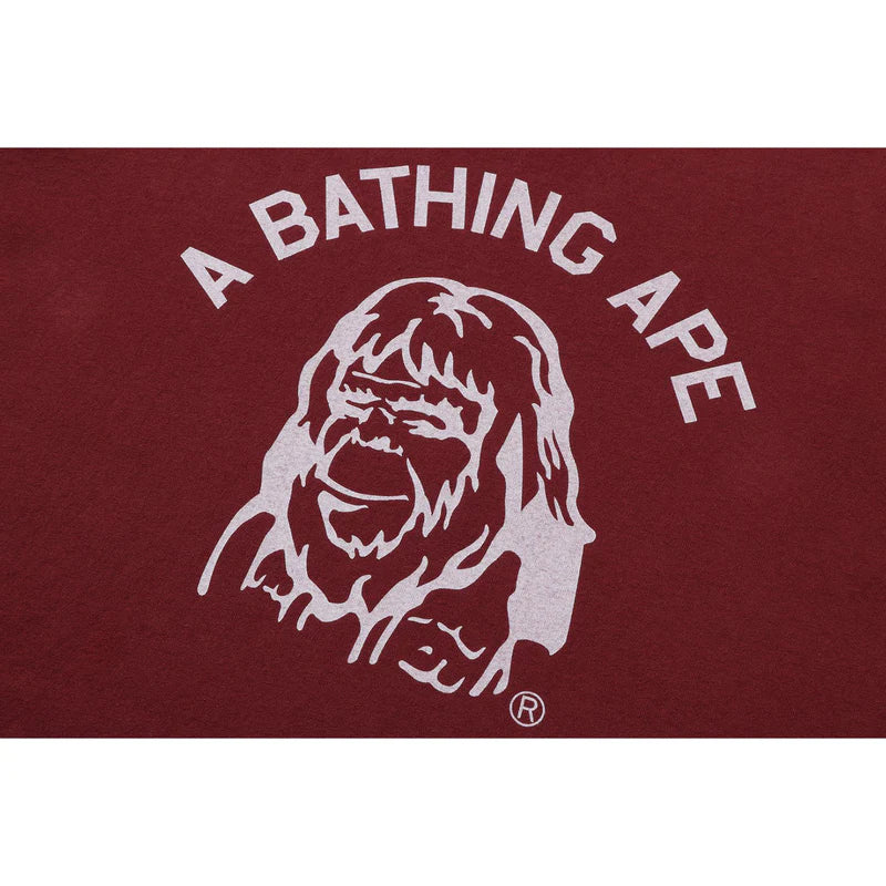 BAPE Archive Graphic Tee Burgundy