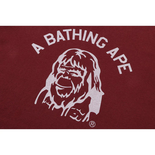 BAPE Archive Graphic Tee Burgundy
